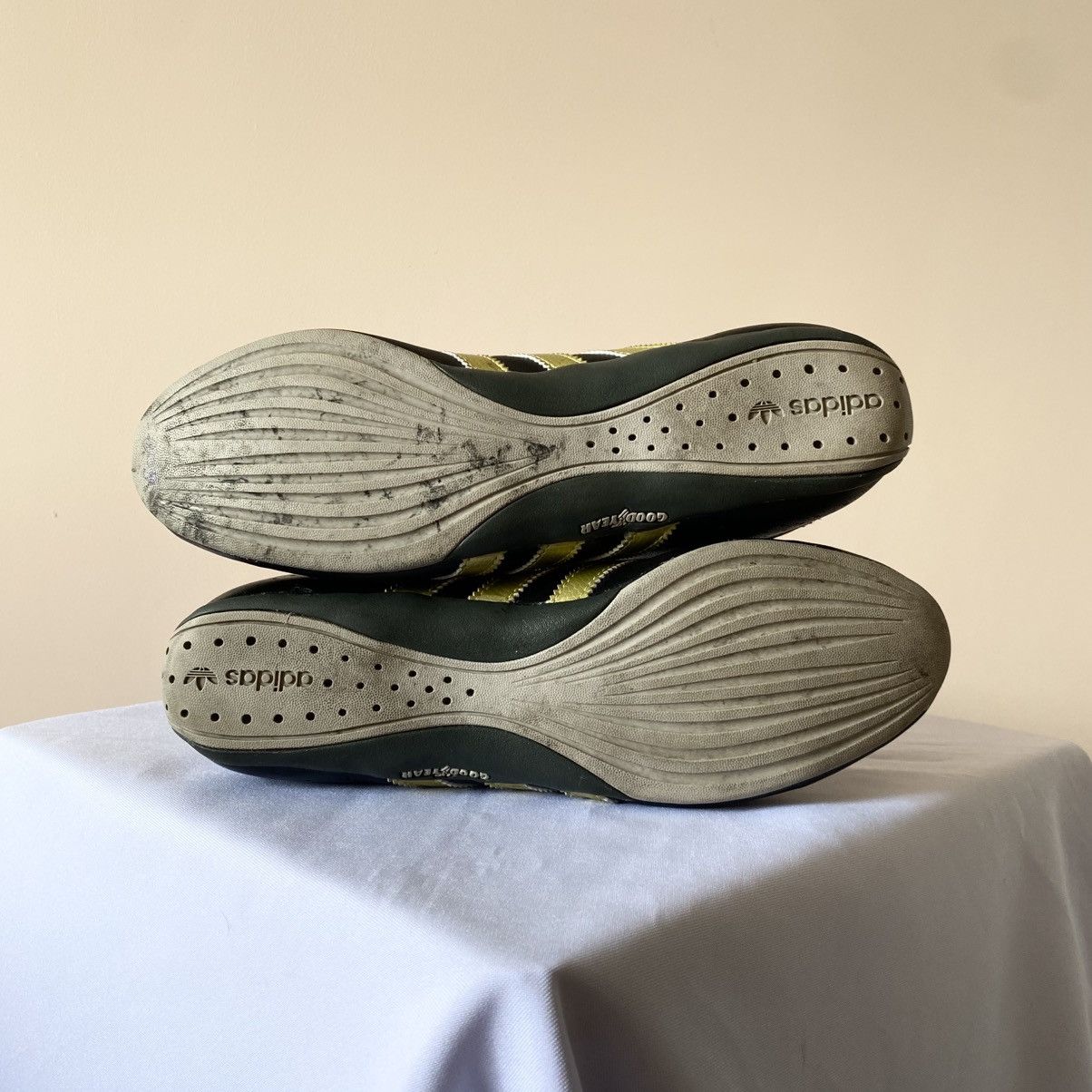 Adidas Vintage 2008 Adidas Goodyear Moto Racing Sneakers Shoes Size US 7 / EU 40 - 8 Thumbnail