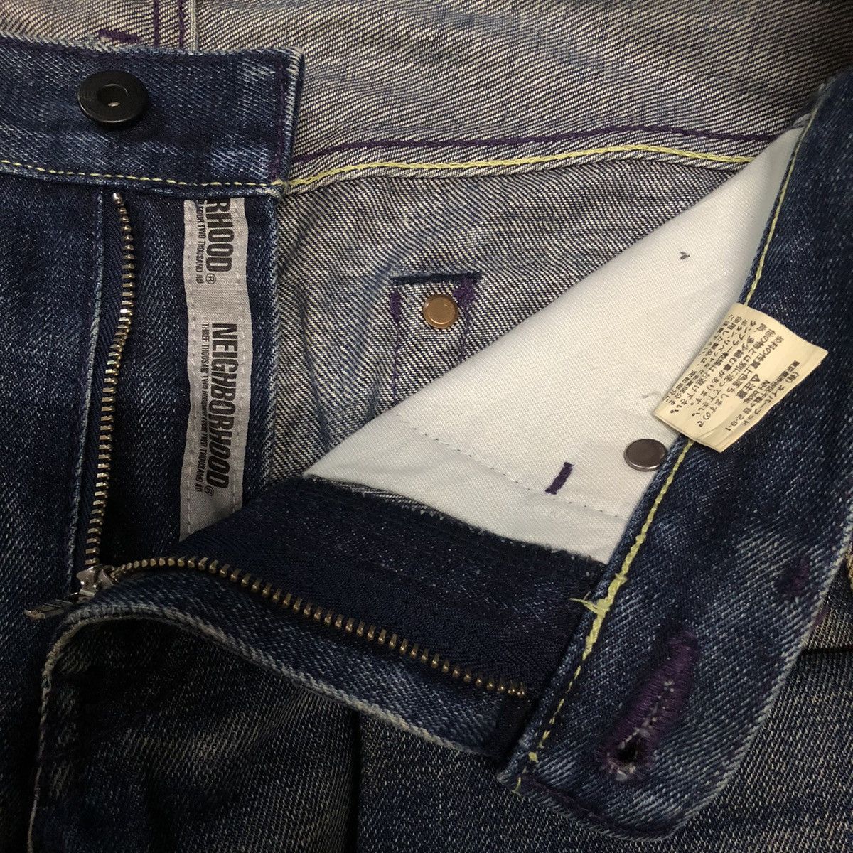 Neighborhood NEIGHBORHOOD SP NARROW SELVEDGE DENIM Size US 30 / EU 46 - 17 Thumbnail