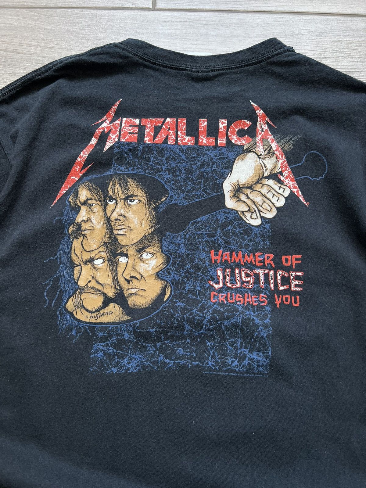 Band Tees Vintage Metallica And Justice For All From 2007 Size US L / EU 52-54 / 3 - 12 Thumbnail