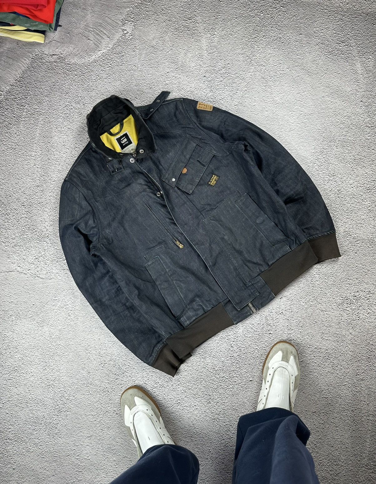 G-Star Vintage G-Star RAW Denim Jean Jacket Y2K Old Size US L / EU 52-54 / 3 - 4 Thumbnail