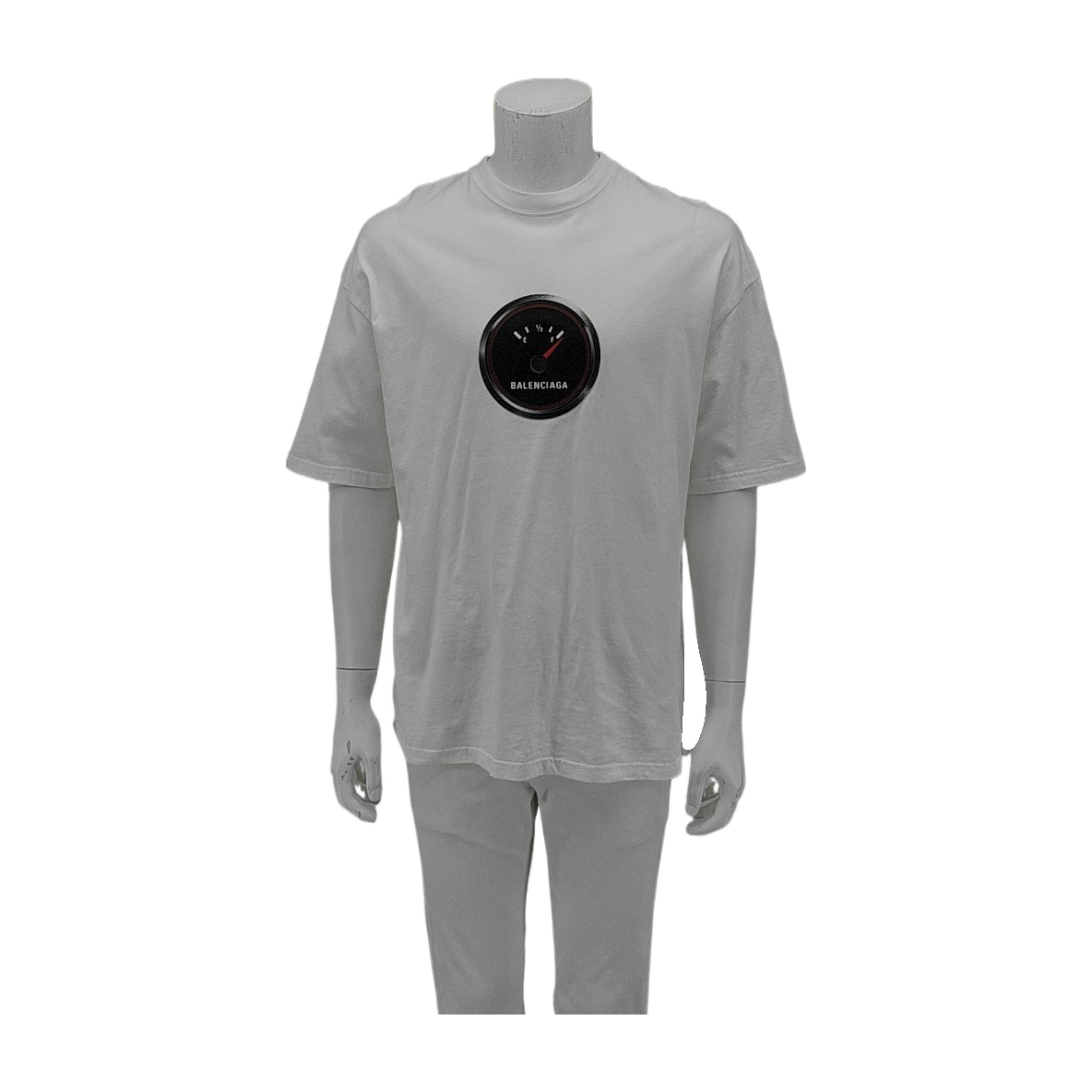 Balenciaga Balenciaga Fuel Gauge Graphic T-Shirt S Size US S / EU 44-46 / 1 - 1 Thumbnail
