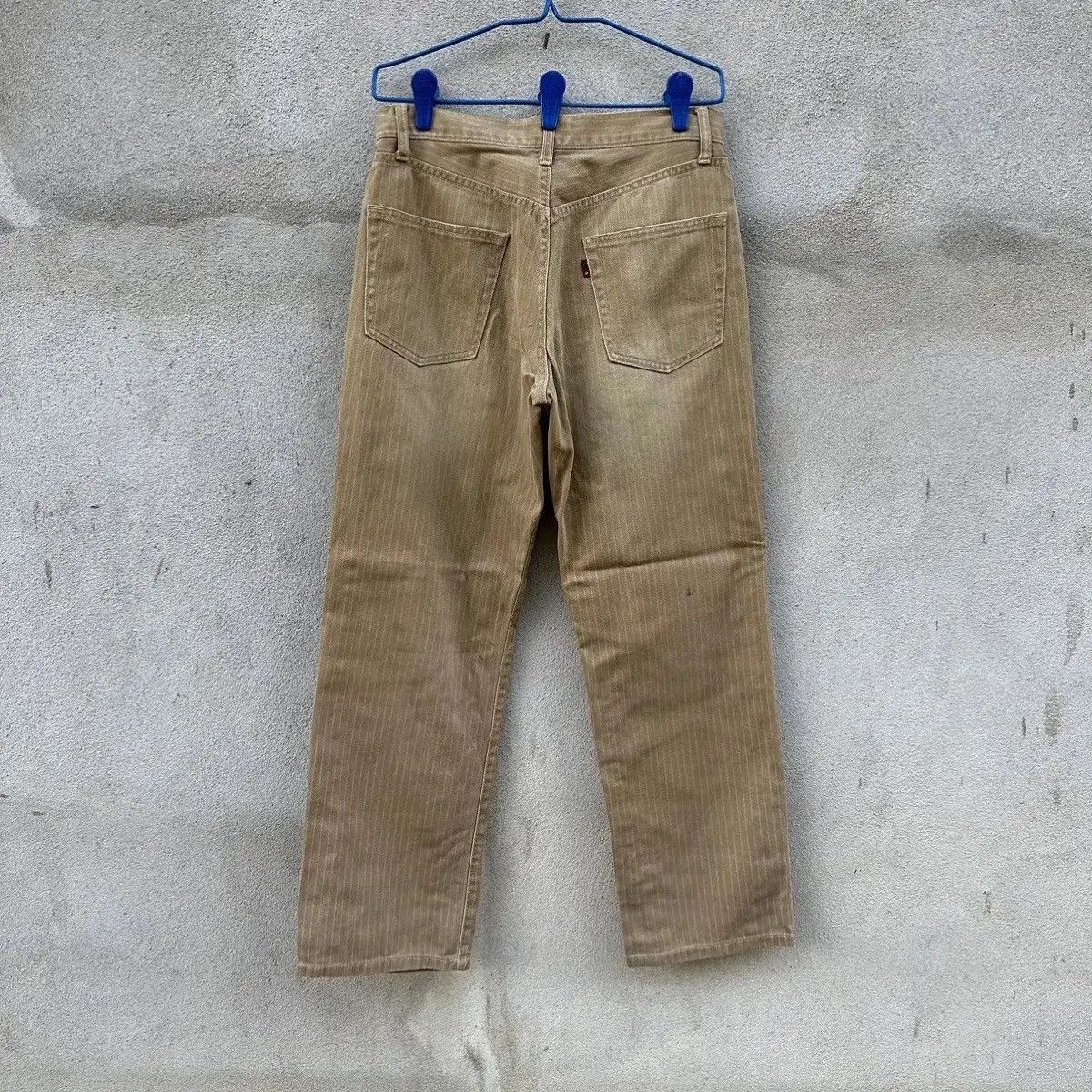 Japanese Brand 5-POCKET💥MOSSIMO JAPANESE BRAND TROUSERS JEANS STRIPED PANTS Size US 29 - 2 Thumbnail