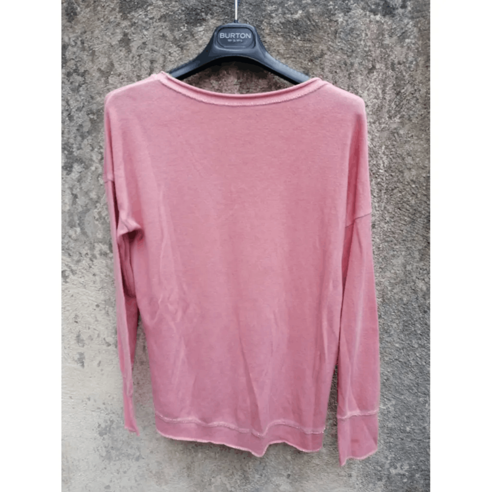Other Pink Pineapple Graphic V-Neck Long Sleeve Top Size M / US 6-8 / IT 42-44 - 3 Thumbnail