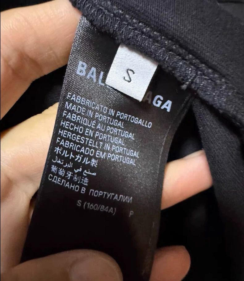 Balenciaga Balenciaga Sanskrit mud-dyed round collar and loose short Size US S / EU 44-46 / 1 - 4 Thumbnail