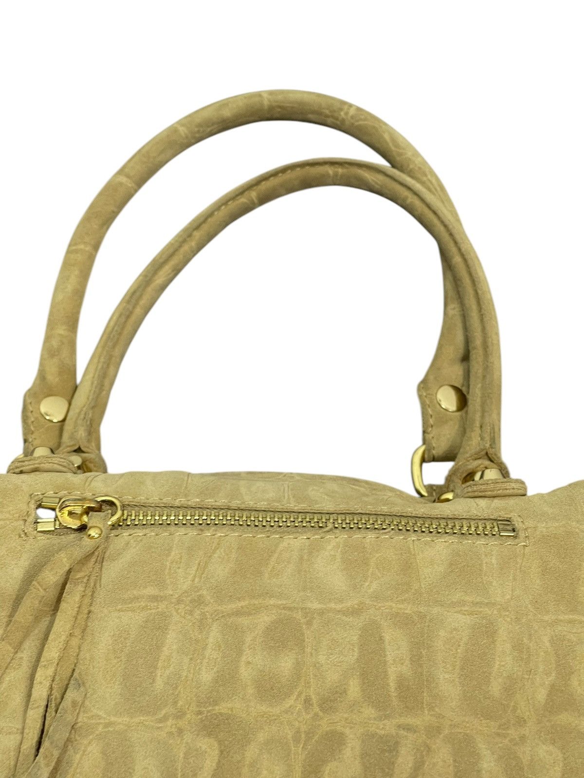 Genuine Leather Full Suede Leather Linea Pelle East-West Bag 1🟩6 Size ONE SIZE - 20 Thumbnail