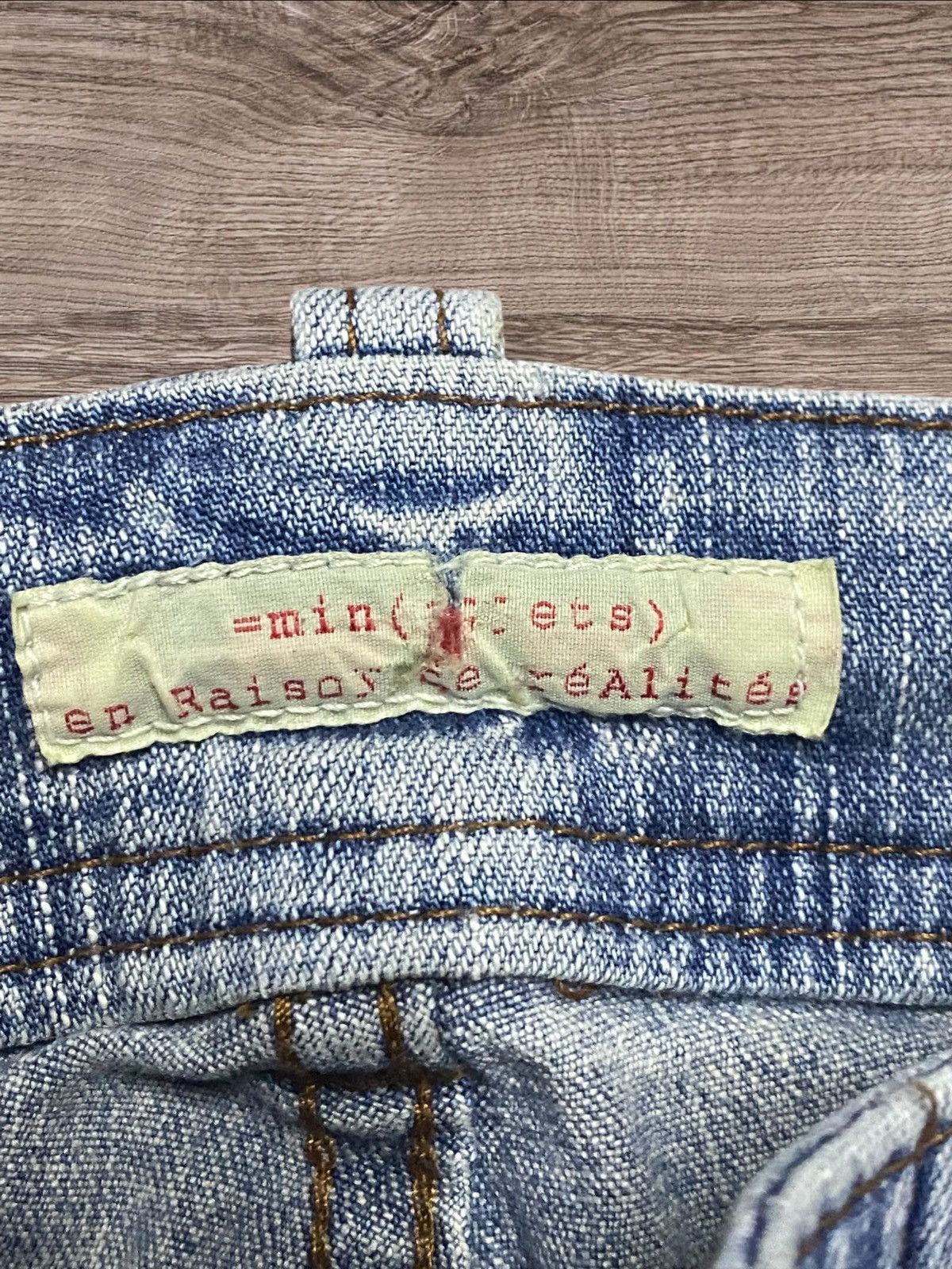 EFFECTOR Vintage Japan Brand Effect Quaint Flare Rna Jeans Size US 26 / EU 42 - 11 Thumbnail