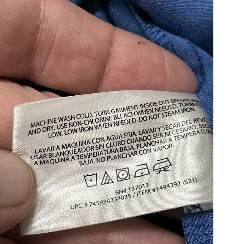 Orvis Orvis M Blue Performance Tech Chambray Work Wear Stretch Size US M / EU 48-50 / 2 - 7 Thumbnail
