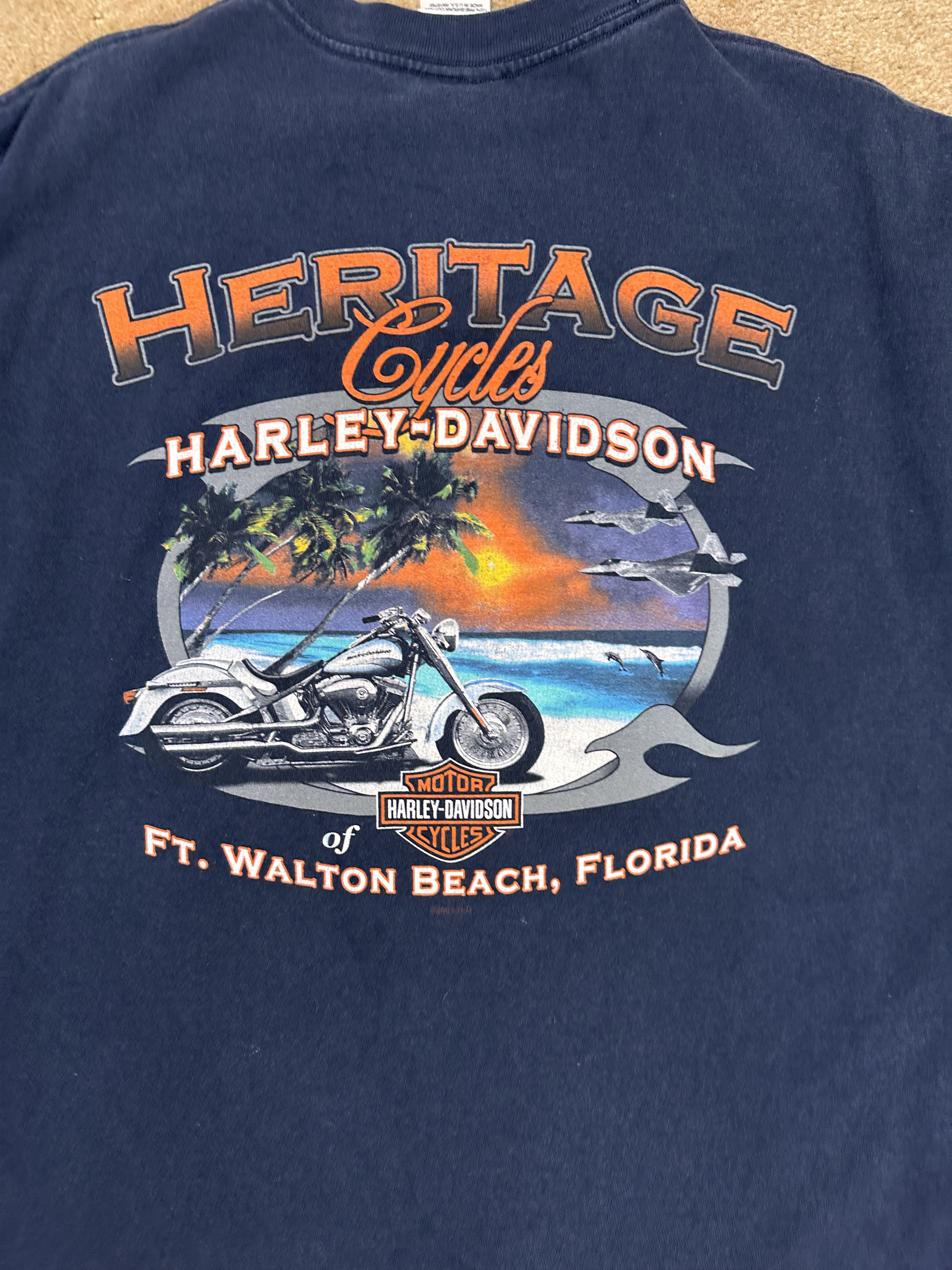 Harley Davidson Harley Davidson Tribal Flames Shirt XL Size US XL / EU 56 / 4 - 6 Thumbnail
