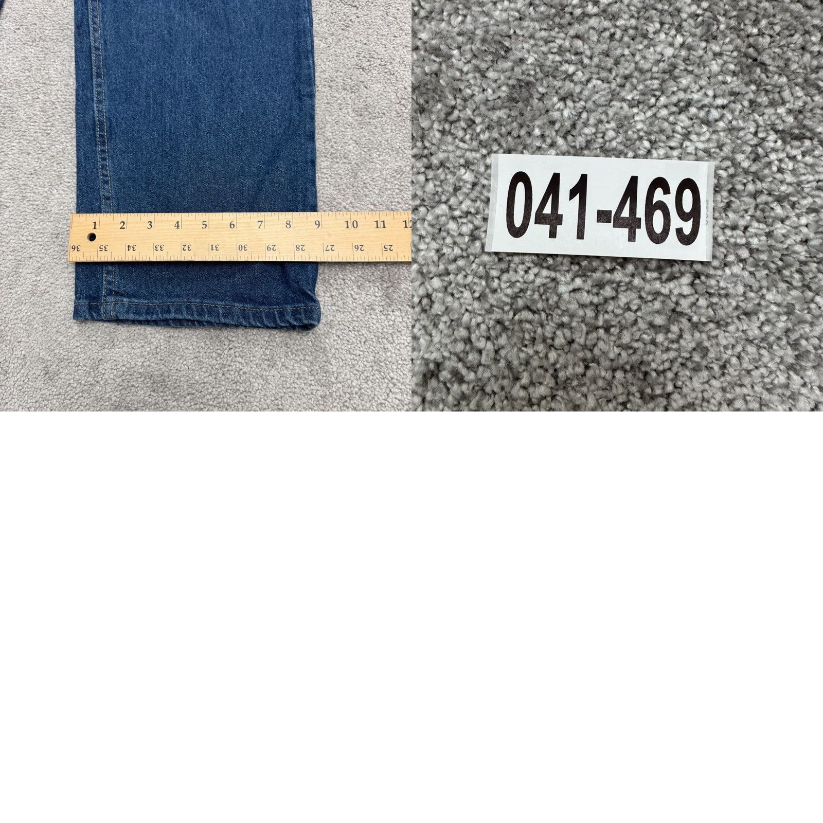 Wrangler Wrangler Five Star Premium Denim Jeans Straight Leg 42x30 Blue NWT Men's Regular Relaxed Fit Action Jeans Size US 42 / EU 58 - 10 Thumbnail