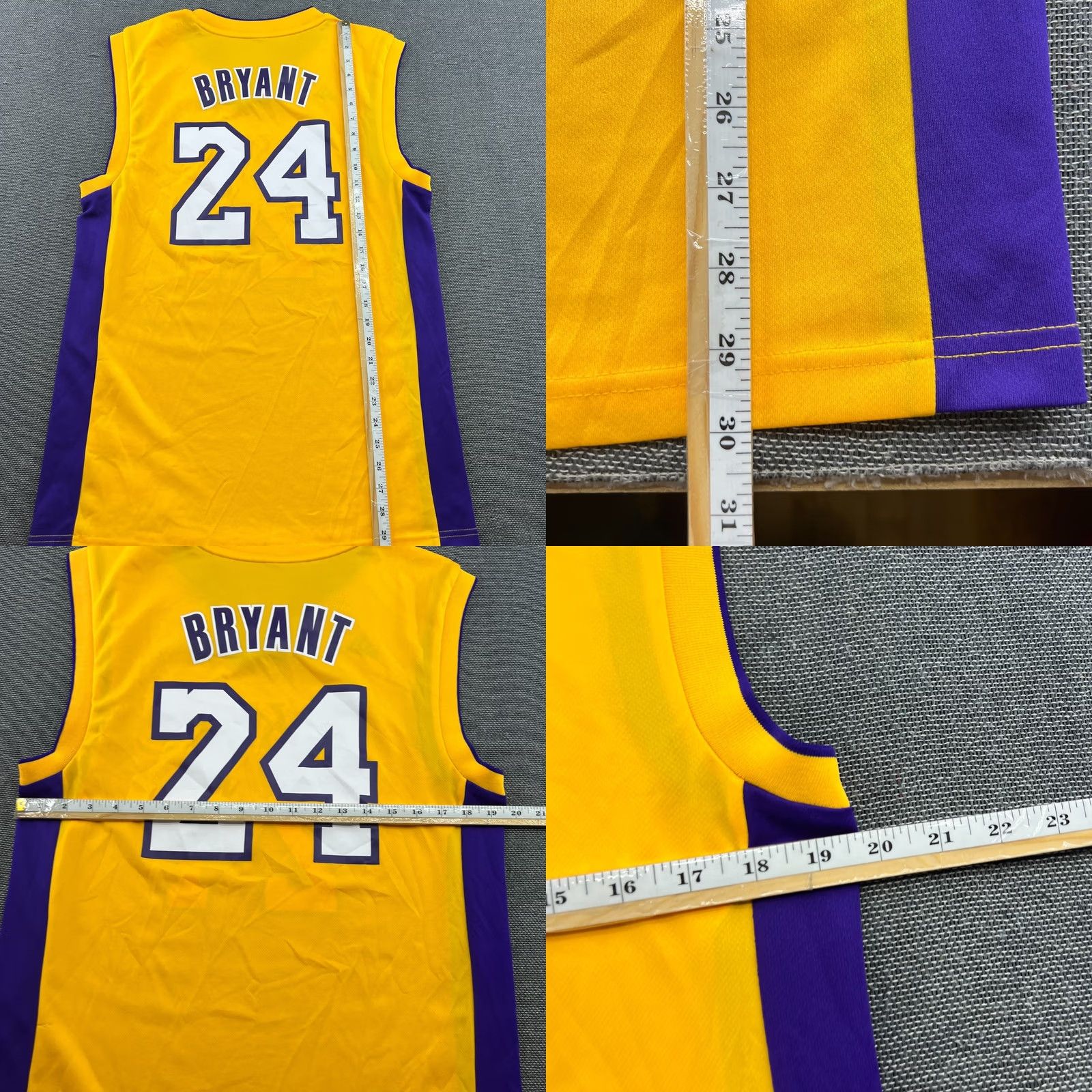 Adidas LA Lakers Kobe Bryant 2012 Basketball Jersey Mens Small Sleeveless Tank Adidas Yellow Size US S / EU 44-46 / 1 - 9 Thumbnail