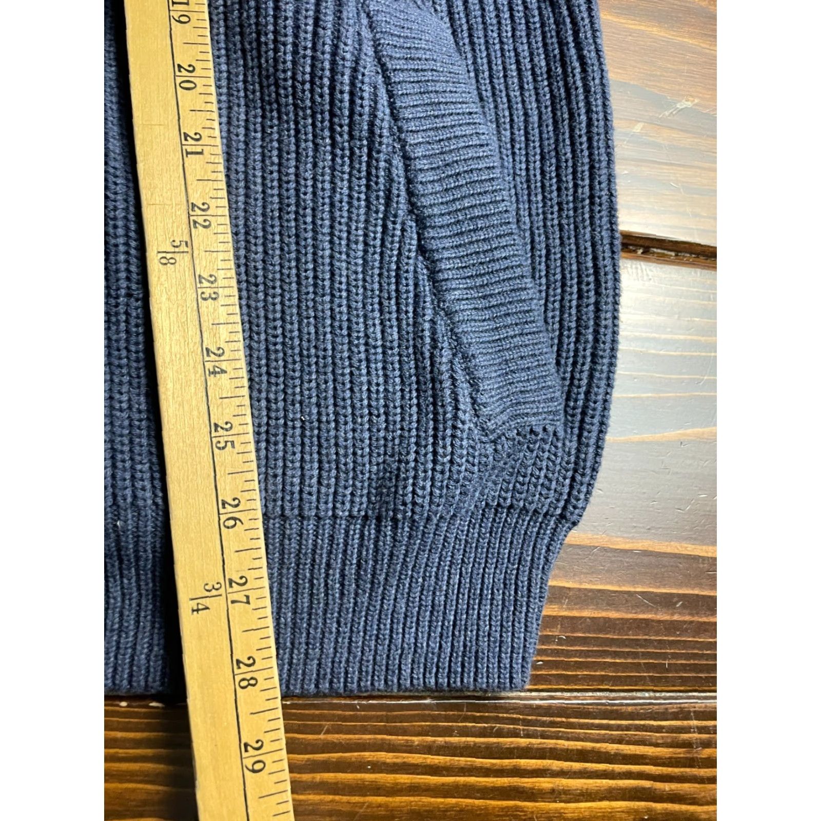 Vintage Cabela's Sweater Women's XL Full Zip Vest Suede Blue Brown Size XL Regular Fit Size XL / US 12-14 / IT 48-50 - 6 Thumbnail