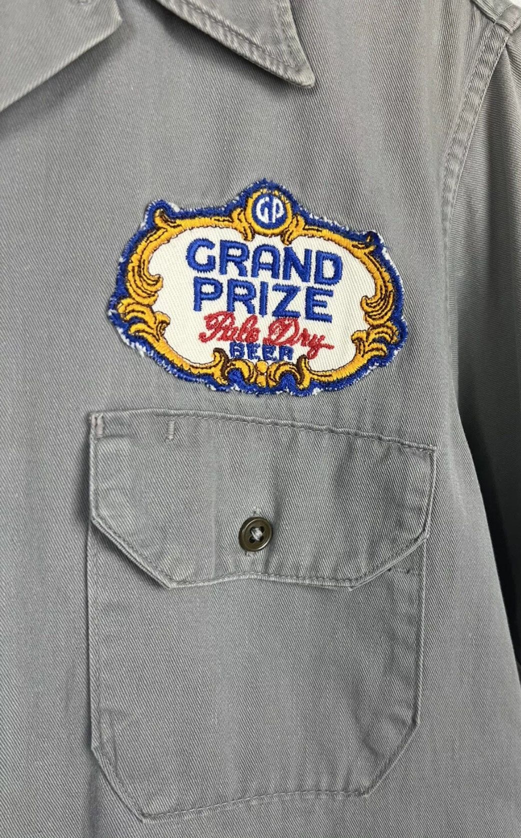 Carhartt × Vintage 30s-40s CARHARTT USA Heart Tag Sanforized Work Shirt Mens M Size US M / EU 48-50 / 2 - 6 Thumbnail