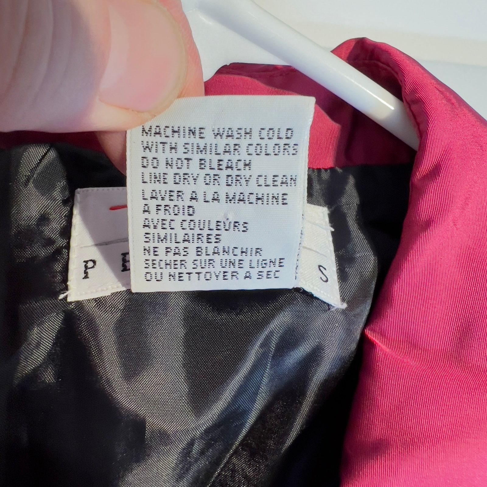 Other Talbots Petites Quilted Vest Womans S Cranberry Red Full Zip Size S / US 4 / IT 40 - 4 Thumbnail