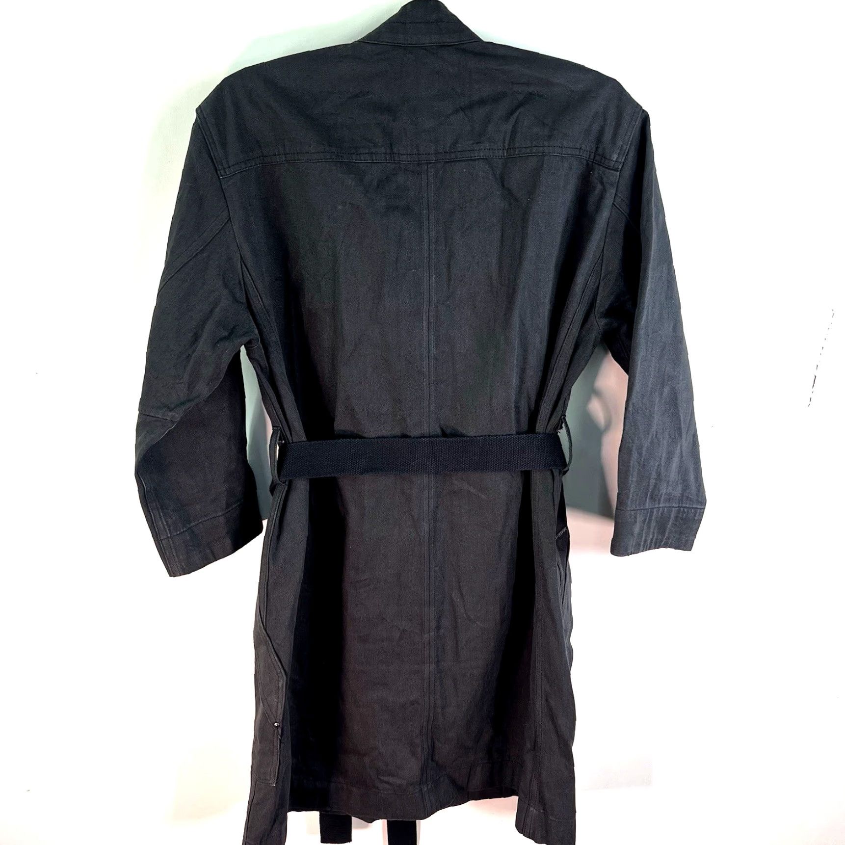 G-Star G-Star Women's Belted Denim Shirt Dress L Black Shirt Dress Womens Belted Denim Shirt Dress Black Size L / US 10 / IT 46 - 6 Thumbnail
