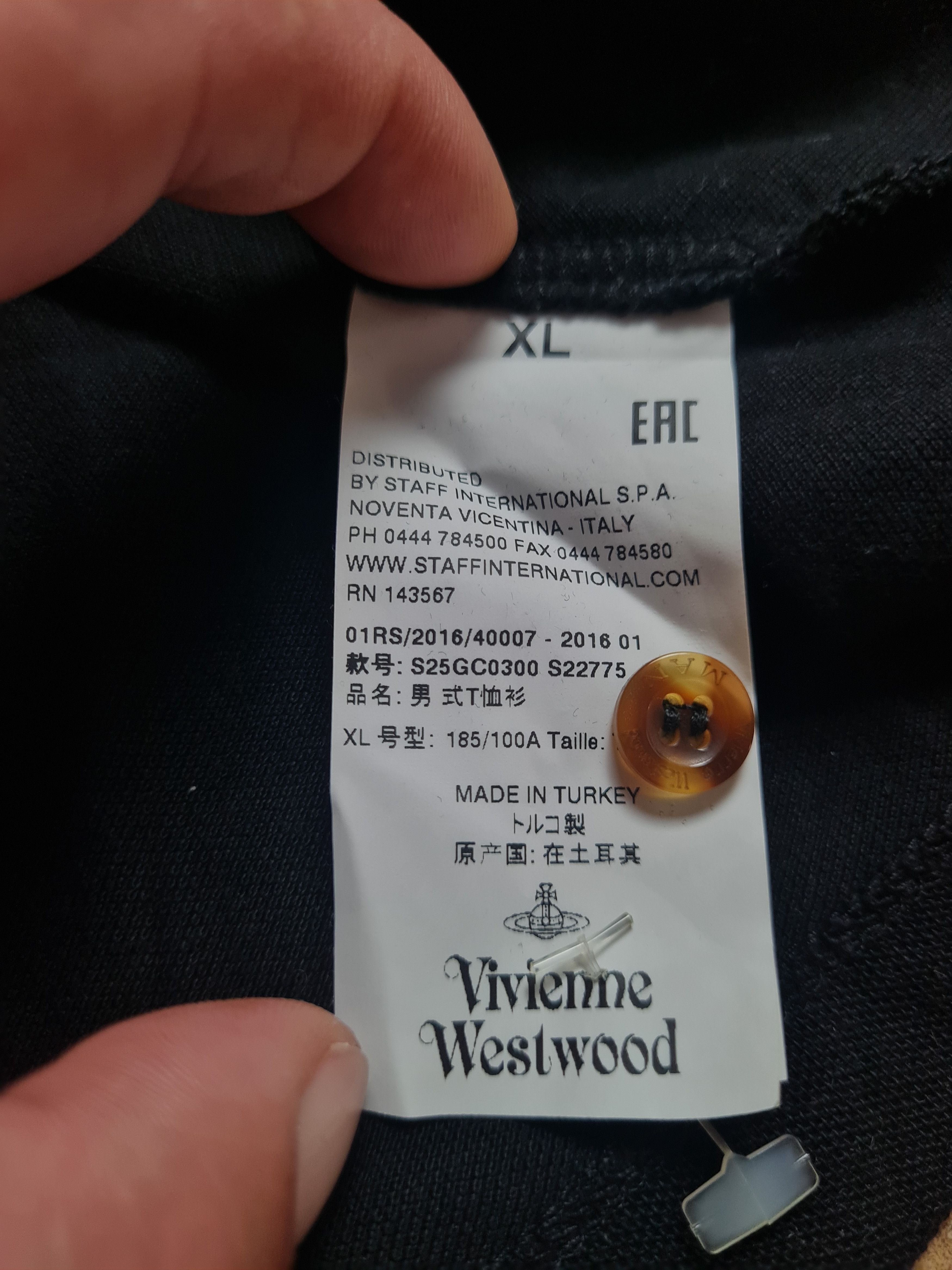 Vivienne Westwood Vintage Mebs t-shirts Vivienne Westwood polo shirt tags M Size US XL / EU 56 / 4 - 11 Thumbnail