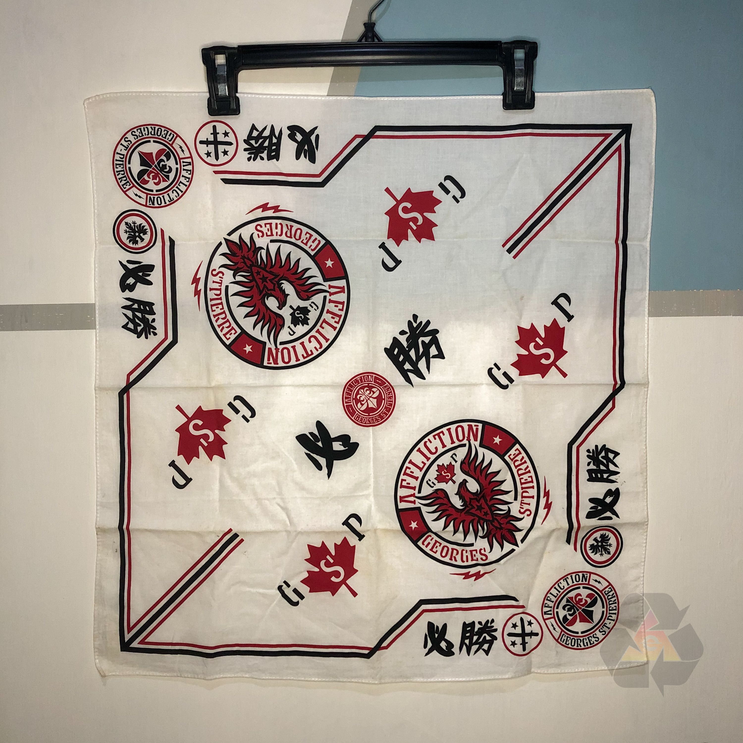 Affliction Affliction UFC Jiu Jitsu MMA GSP Georgo St-Piere Bandana Size ONE SIZE - 1 Thumbnail