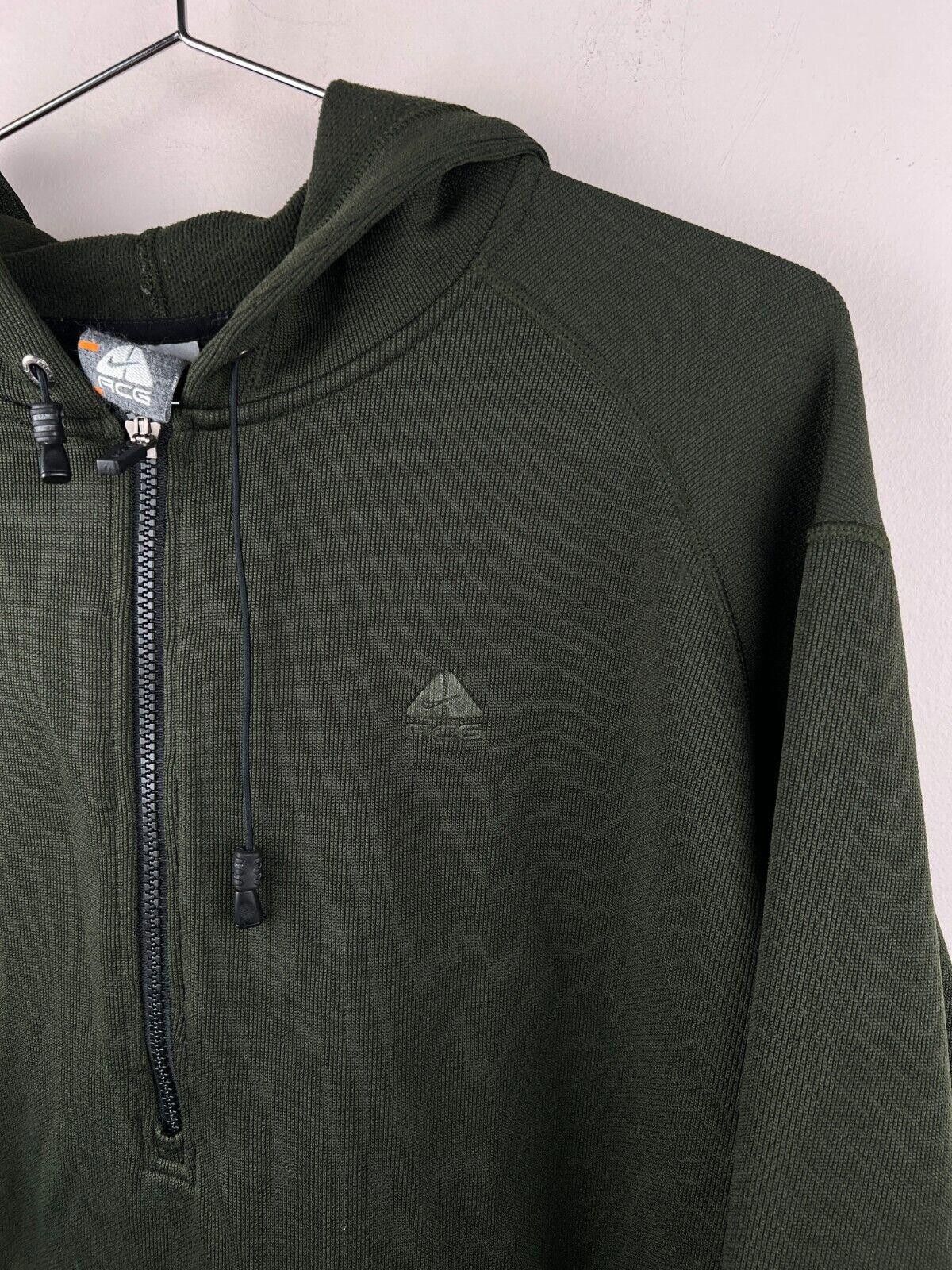 Nike Vintage Nike ACG 1/2 Zip Mens 2XL Pullover Hoodie Size US 40 / EU 56 - 6 Thumbnail