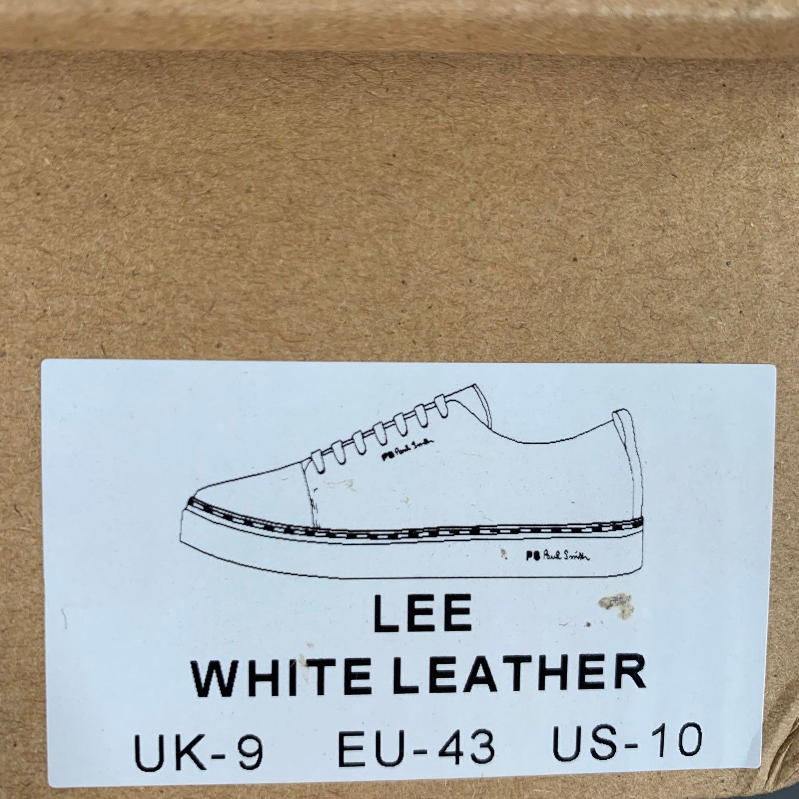 Paul Smith PS by PAUL SMITH Size 10 White M2S LEE01 Leather Sneakers Size US 10 / EU 43 - 10 Thumbnail