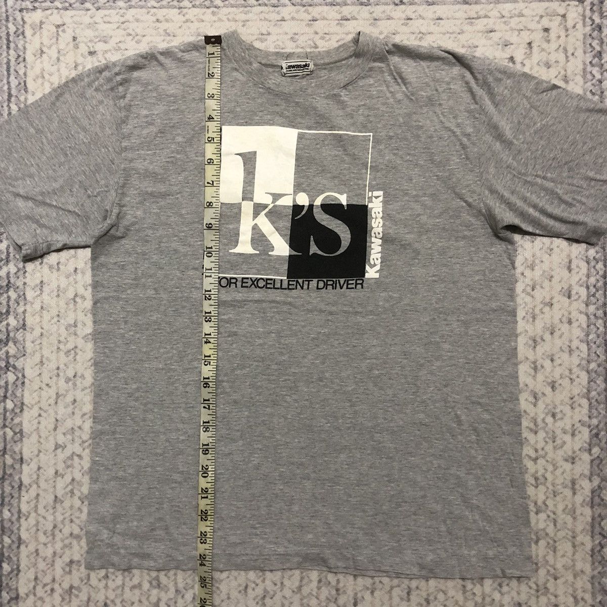 Japanese Brand × Vintage Rare Vintage 90s K’s by Kawasaki Motorcycle Tees Size US S / EU 44-46 / 1 - 16 Thumbnail
