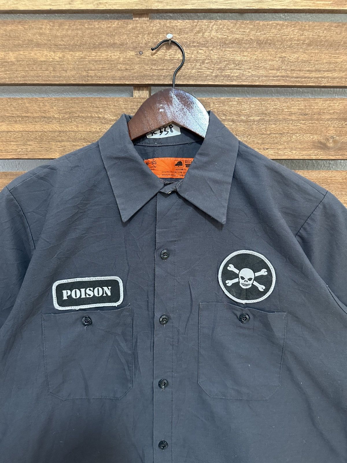 Other Vintage Workwear “Poison” Double Pocket Mechanic Shirt Size US M / EU 48-50 / 2 - 3 Thumbnail