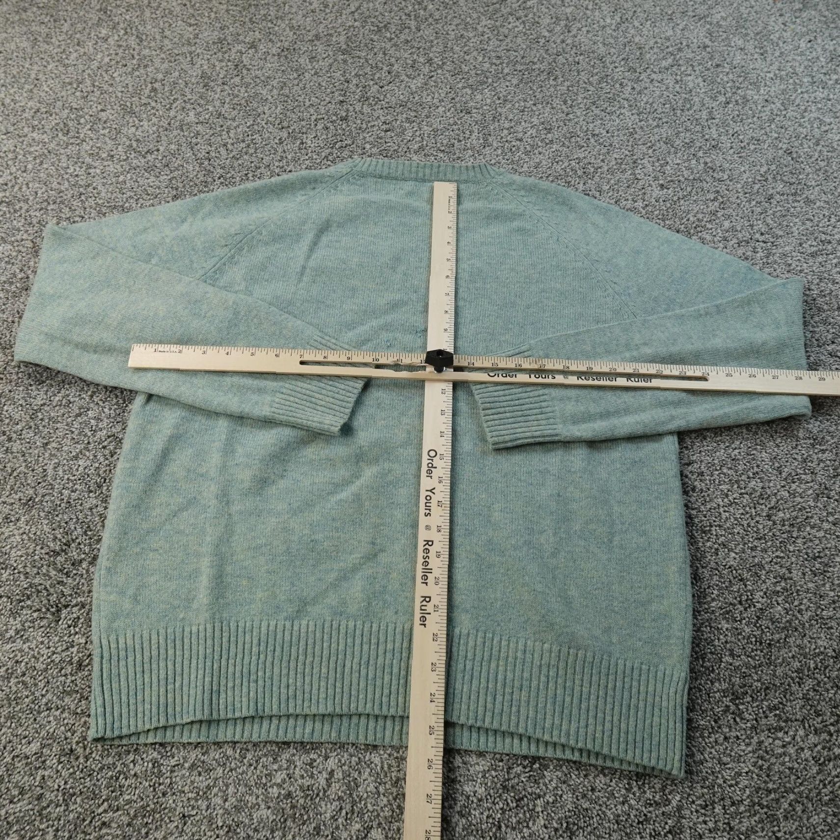 J.Crew J.CREW Sweater Mens L Green Wool Crewneck Knit Pullover Casual Winter Size US L / EU 52-54 / 3 - 5 Thumbnail