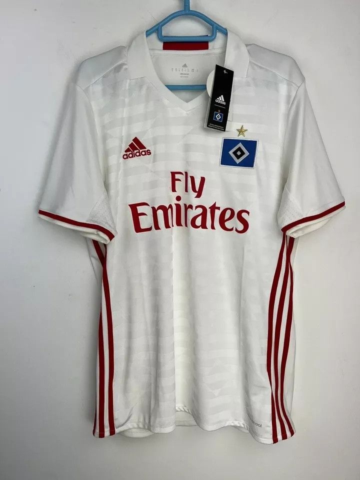 Adidas SV HAMBURG 2016 2017 HOME FOOTBALL SHIRT SOCCER JERSEY Size US M / EU 48-50 / 2 - 16 Thumbnail