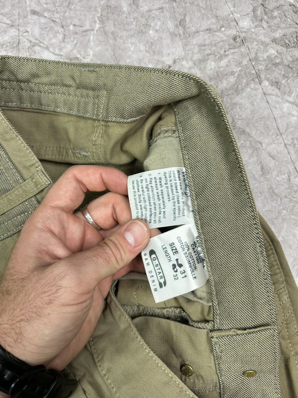 G-Star Vintage G-star pants Baggy fit Y2k Size US 31 - 9 Thumbnail