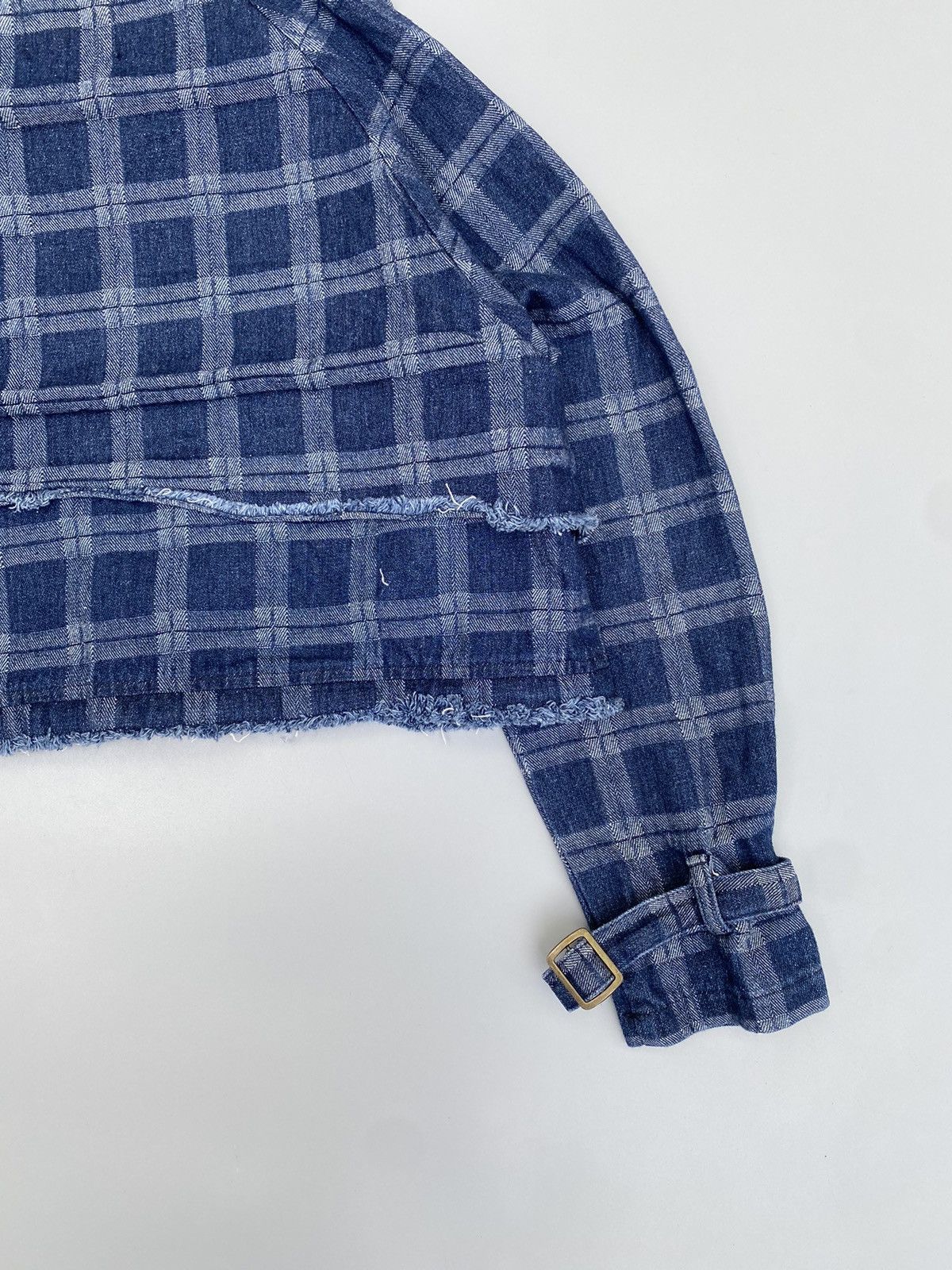 Japanese Brand Birthwork of Sanity Heart- 2in1- Denim Dress Size M / US 6-8 / IT 42-44 - 18 Thumbnail