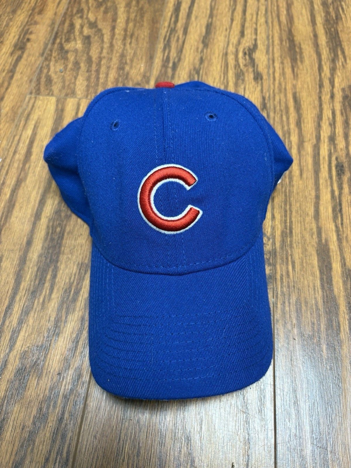 MLB Chicago Cubs Hat Large/XL Blue New Era 39Thirty MLB Genuine Size ONE SIZE - 1 Thumbnail