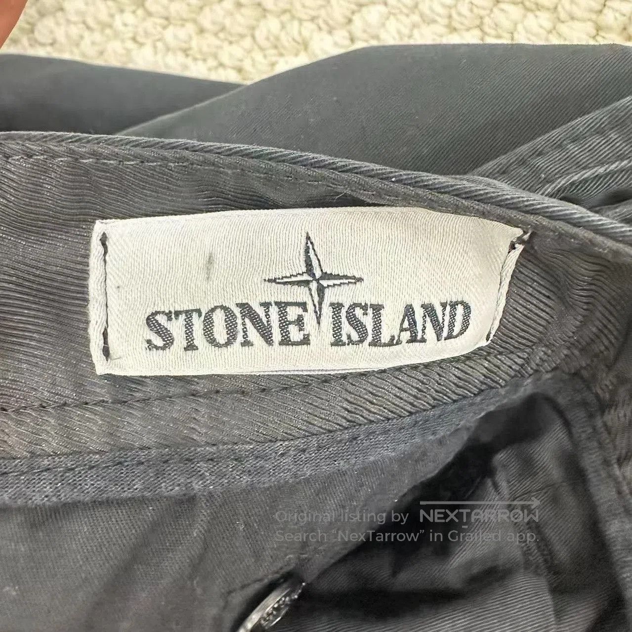 Stone Island stone island washed cargo pants in navy. Size US 32 / EU 48 - 3 Thumbnail