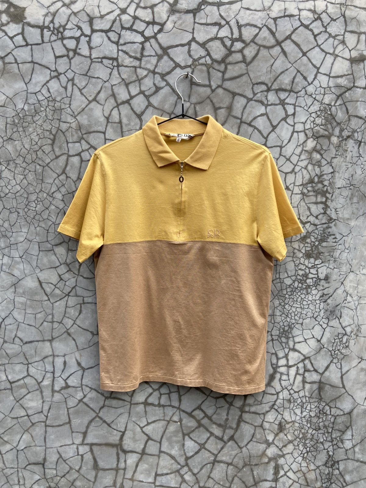Vintage 90s Christian Dior Sports Polo Shirts Halfzip