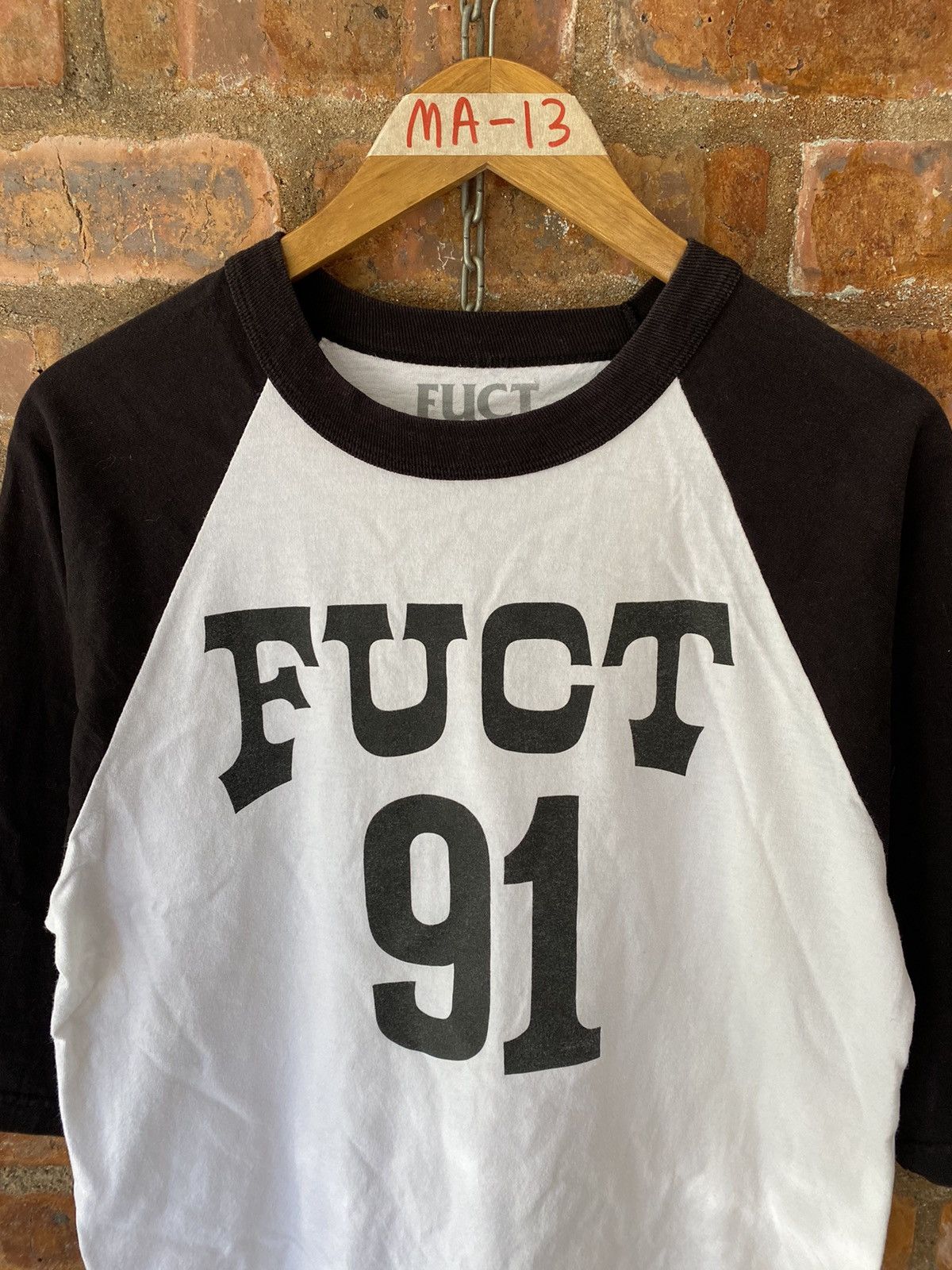 FUCT Vtg FUCT 91 raglan logo Size US M / EU 48-50 / 2 - 3 Thumbnail