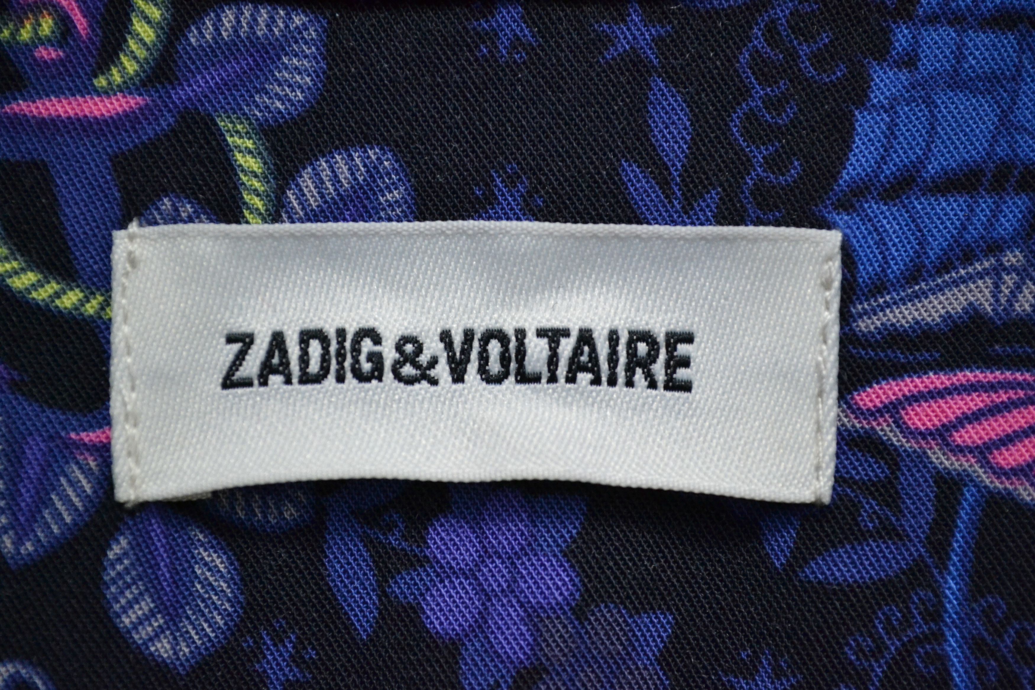 Zadig & Voltaire Zadig&Voltaire Karolina Skull Abstract Pattern Dress Size S / US 4 / IT 40 - 6 Thumbnail