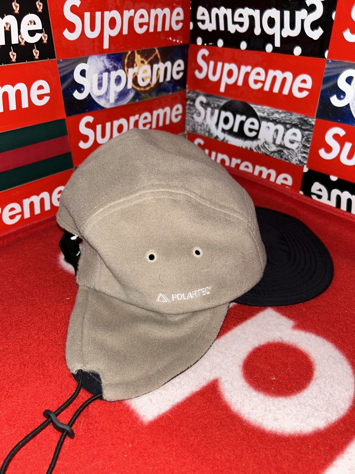 Supreme Supreme Polartec Earflap Camp Cap FW24 NEW Size ONE SIZE - 3 Thumbnail