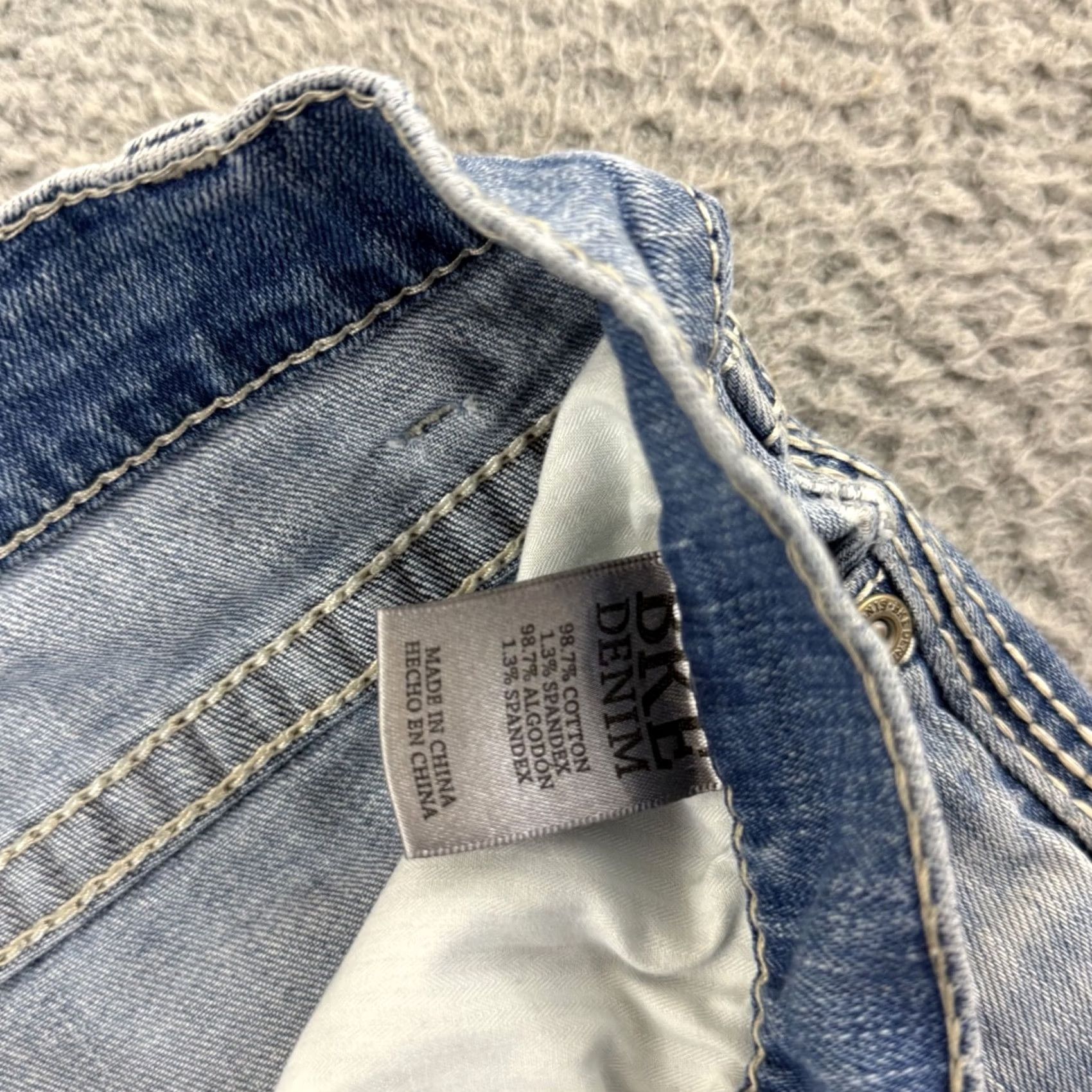 Vintage BKE Buckle Jeans Mens 34x33 Denim Blue Regular Bootcut 5-Pocket Zip Button 90s Cowboy Western Vintage No Size US 34 / EU 50 - 5 Thumbnail