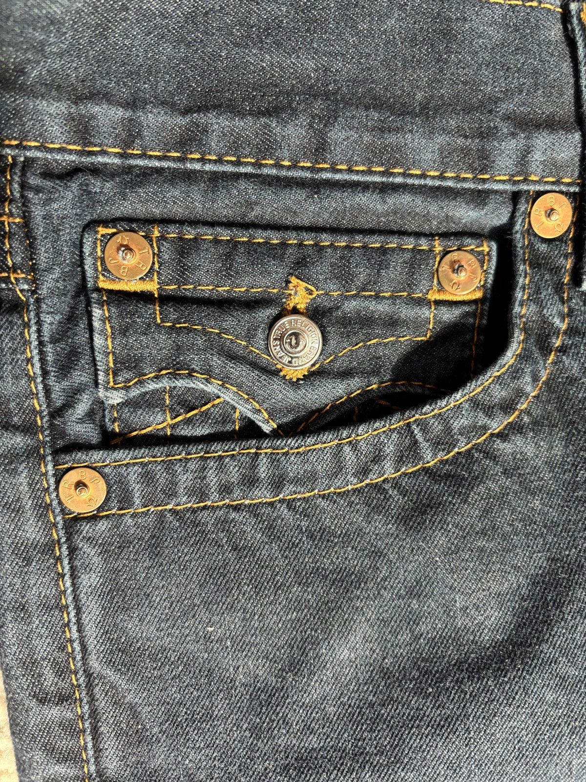 True Religion Dark Blue True Religion Jeans Size US 32 / EU 48 - 3 Thumbnail