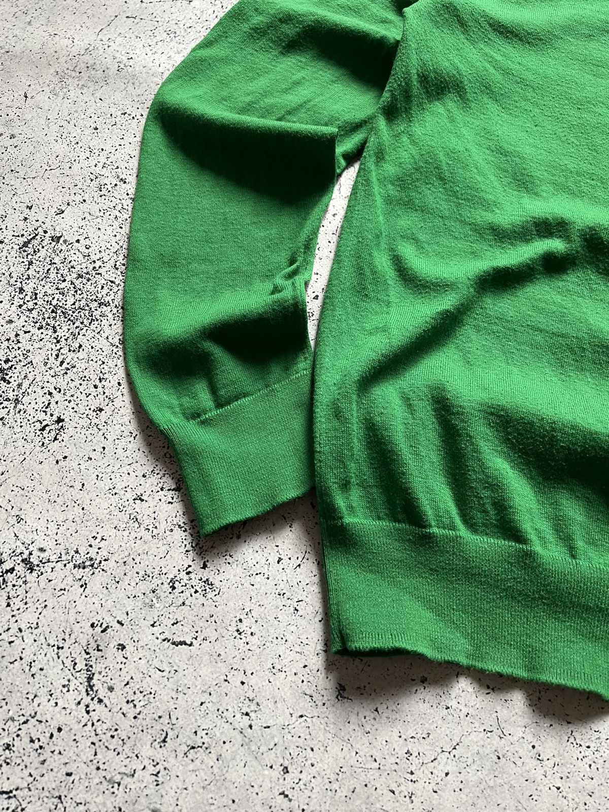 Polo Ralph Lauren Vintage Polo Ralph Lauren Sweater Slim Fit Green Y2K USA Size US S / EU 44-46 / 1 - 5 Thumbnail
