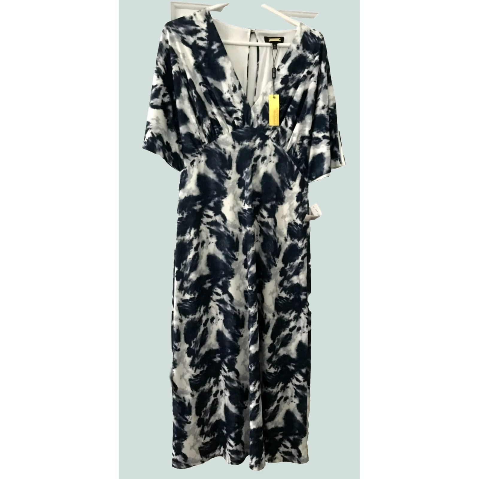 Vintage NWT Alexia Admor Women's Midi Dress M Multicolor ABSTRACT TIEDYE Size M / US 6-8 / IT 42-44 - 1 Thumbnail