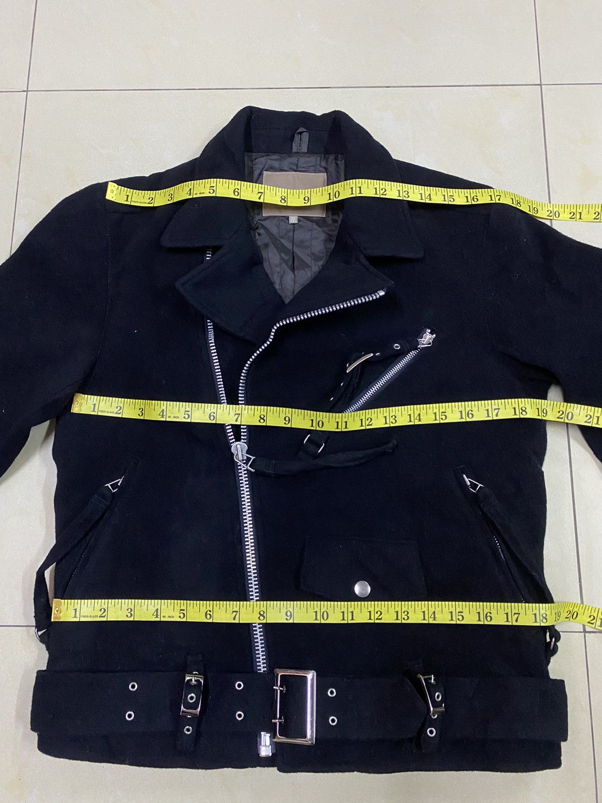 Beauty Beast Japanese Brand Hiromichi Nakano Wool Bondage Jacket Size US M / EU 48-50 / 2 - 11 Thumbnail