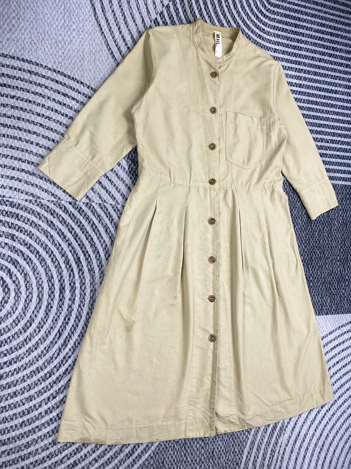 Margaret Howell 🔥STEALS MHL Margaret Howell Full Button Cotton Long Dress Size M / US 6-8 / IT 42-44 - 3 Thumbnail