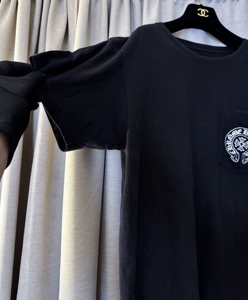 Chrome Hearts Chrome Hearts Black Short Sleeved "CHENGDU" Horseshoe Tee Size US L / EU 52-54 / 3 - 4 Thumbnail