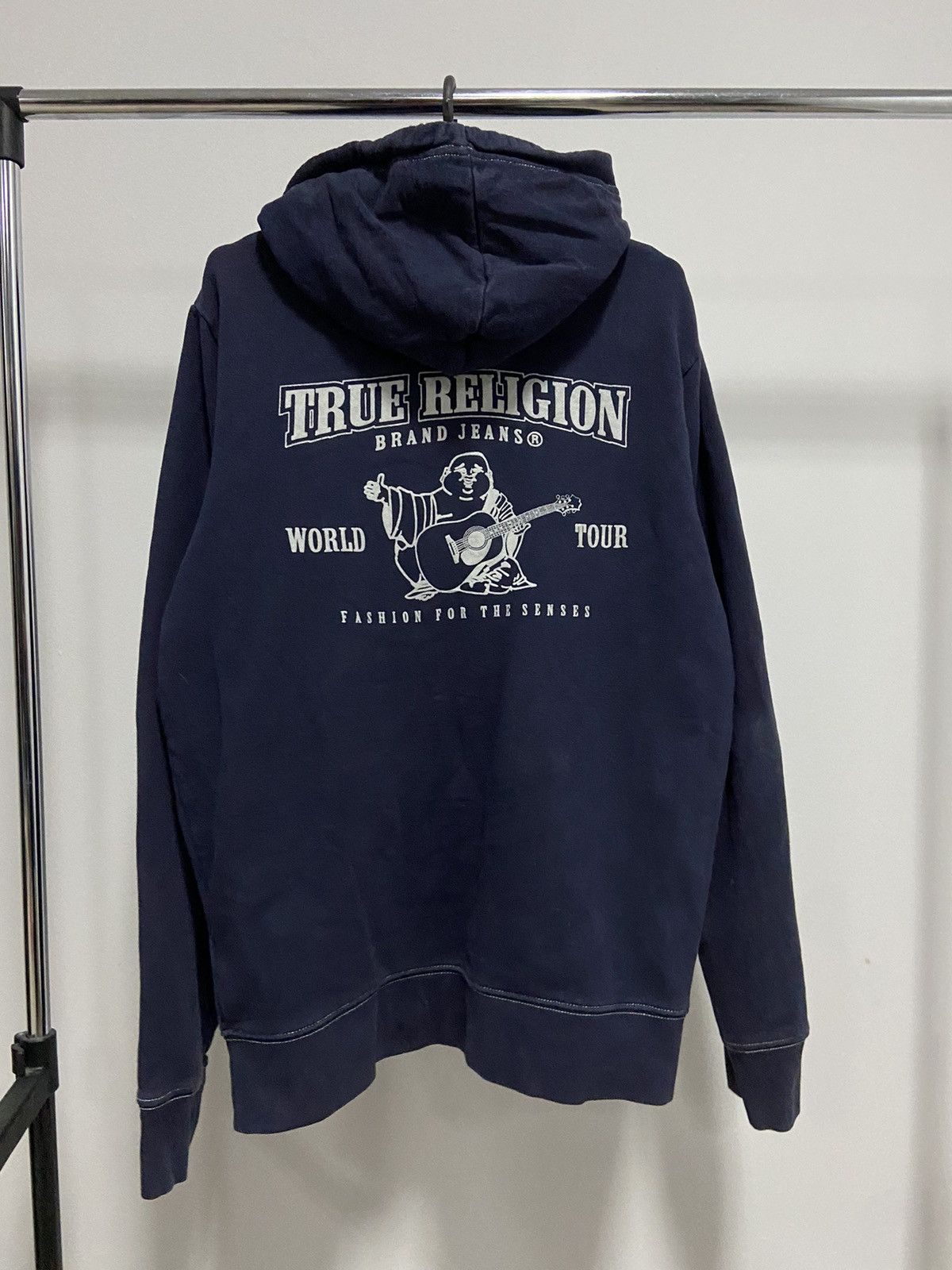 True Religion × Vintage True religion zip hoodie big logo vintage Size US M / EU 48-50 / 2 - 1 Thumbnail