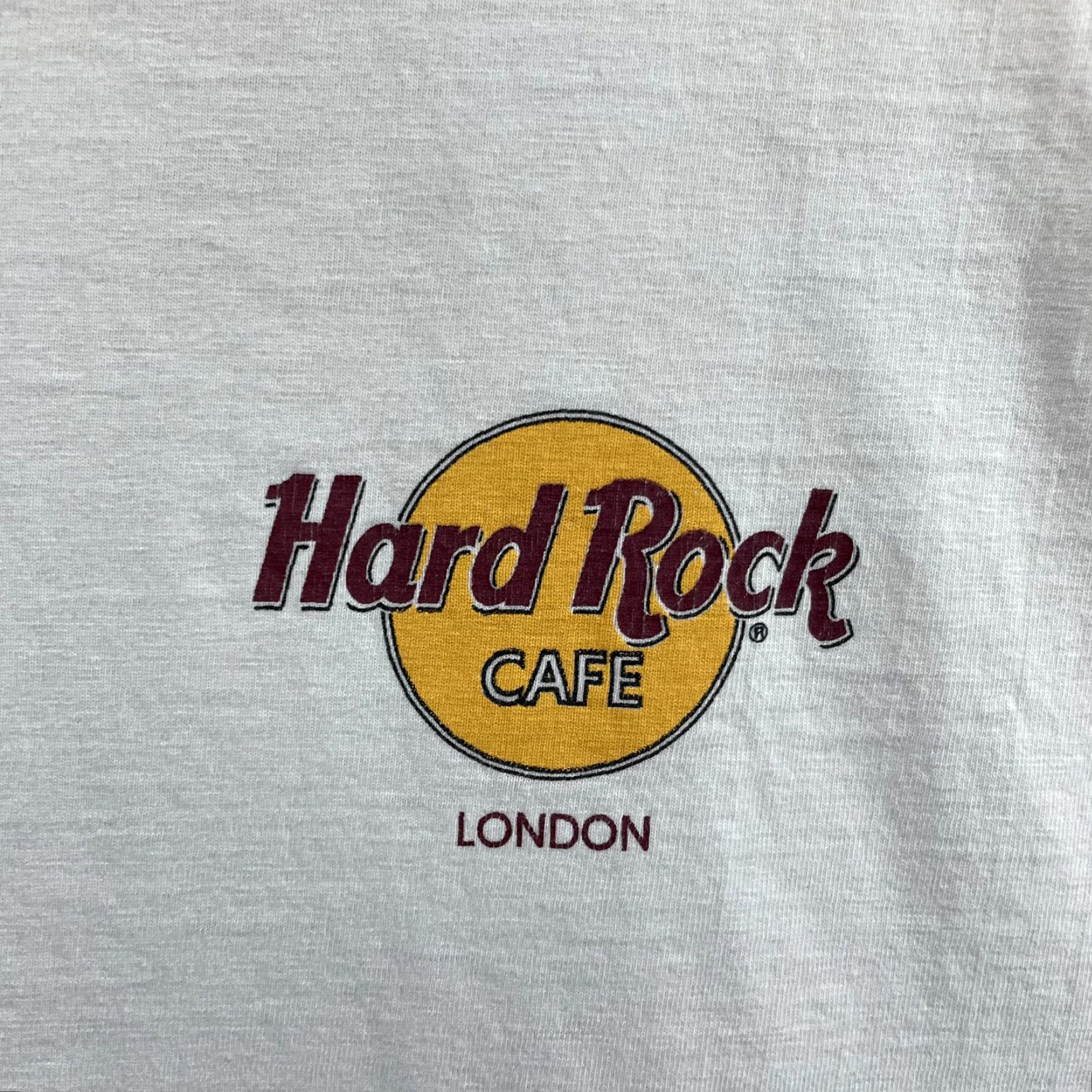 Hard Rock Cafe VINTAGE 90s Hard Rock Cafe T-Shirt Mens Large White Logo Graphic Size US L / EU 52-54 / 3 - 3 Thumbnail