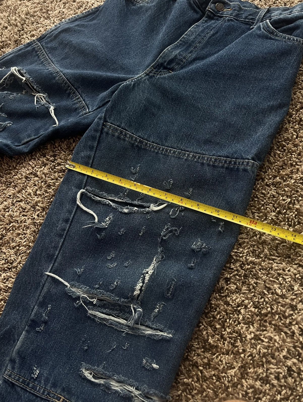 Dickies × Vintage Vintage Dickies Double knee workwear jeans pants Size US 36 / EU 52 - 8 Thumbnail