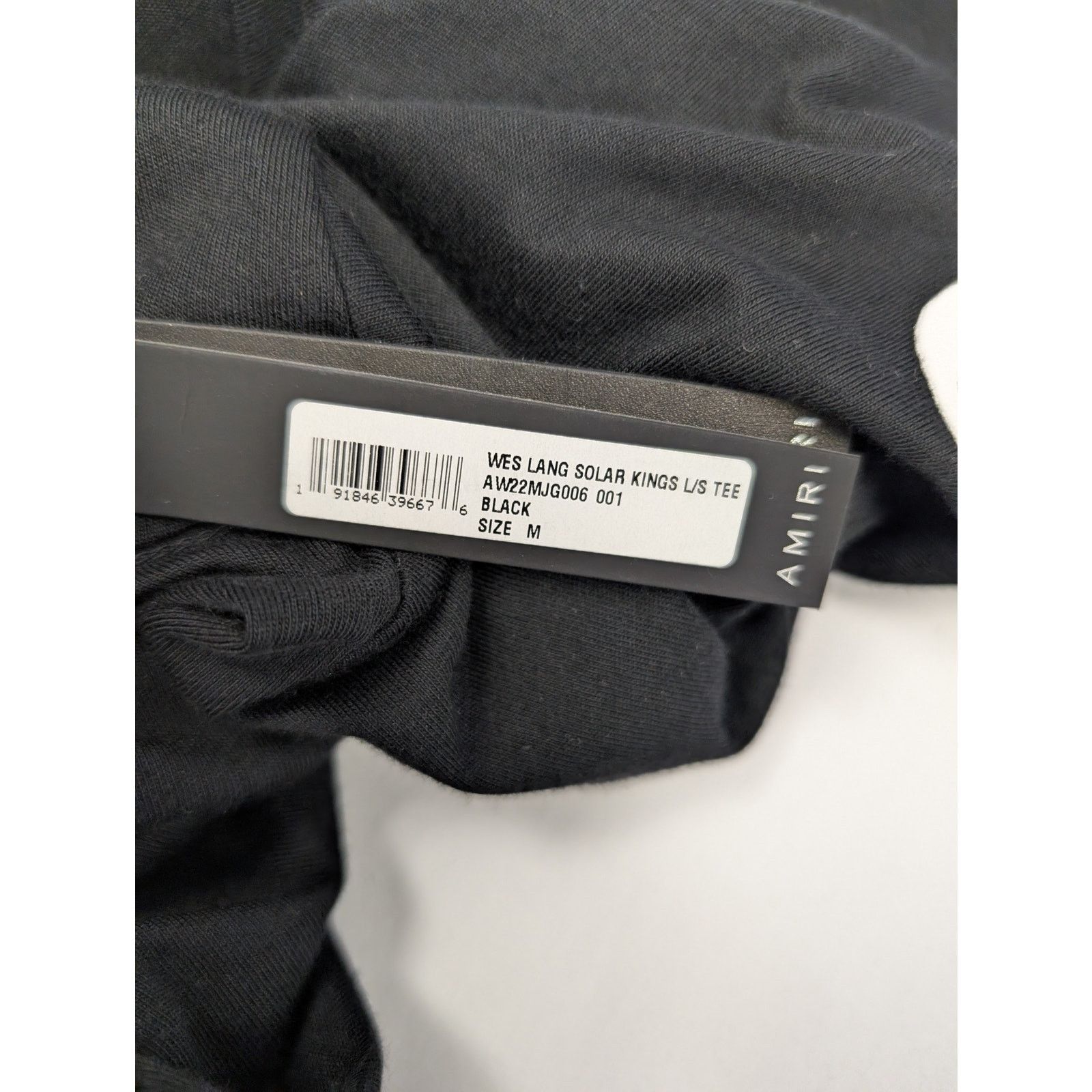 Amiri o1rshd1 Q:2 / Wes Lang Solar Kings Long Sleeve Tee T-Shirt Size US M / EU 48-50 / 2 - 18 Thumbnail