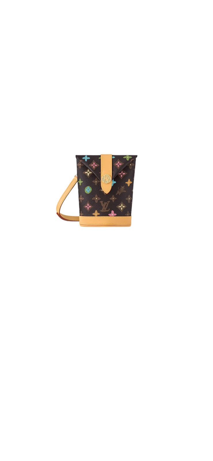 image of Louis Vuitton Envelope Pouch in Brown, Men's