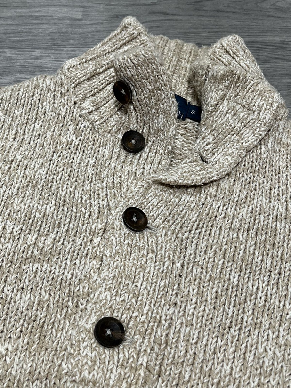Vintage Polo Ralph Lauren vintage cotton knit sweater size S Size US S / EU 44-46 / 1 - 5 Thumbnail