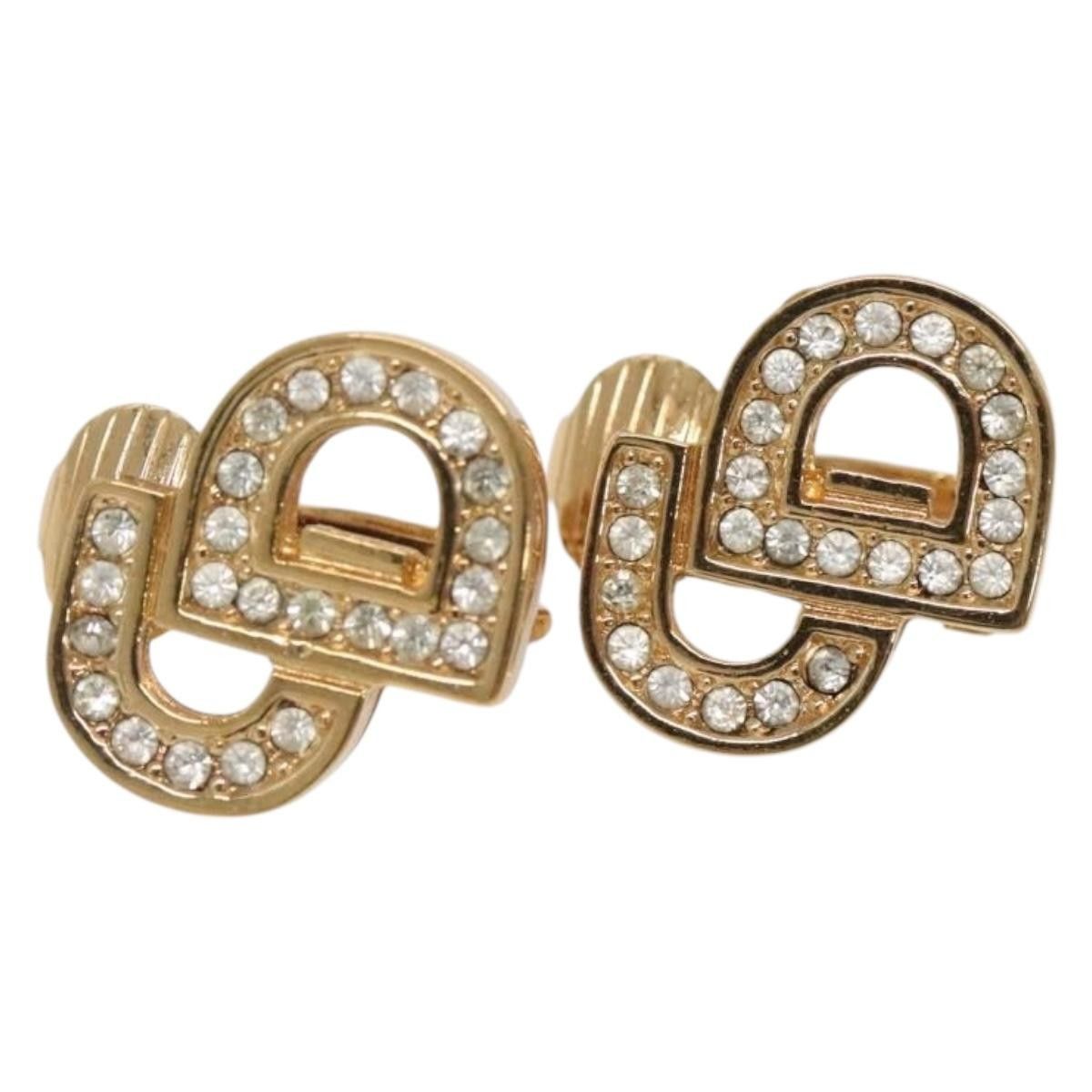 Dior Christian Dior CD logo clip earrings Metal Size ONE SIZE - 1 Thumbnail