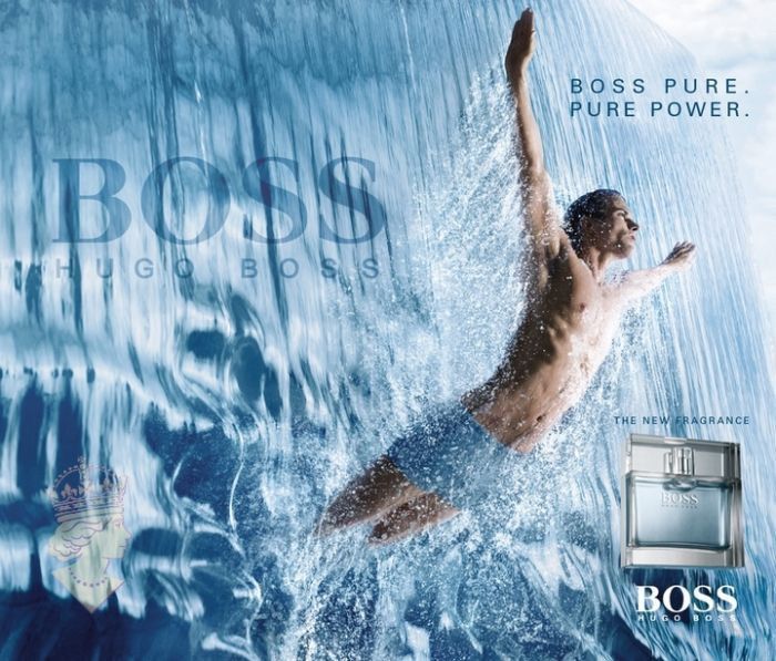 Hugo Boss × Vintage New Vintage 2008 Hugo Boss Pure Power Fragrance Parfum Tee Size US L / EU 52-54 / 3 - 3 Thumbnail