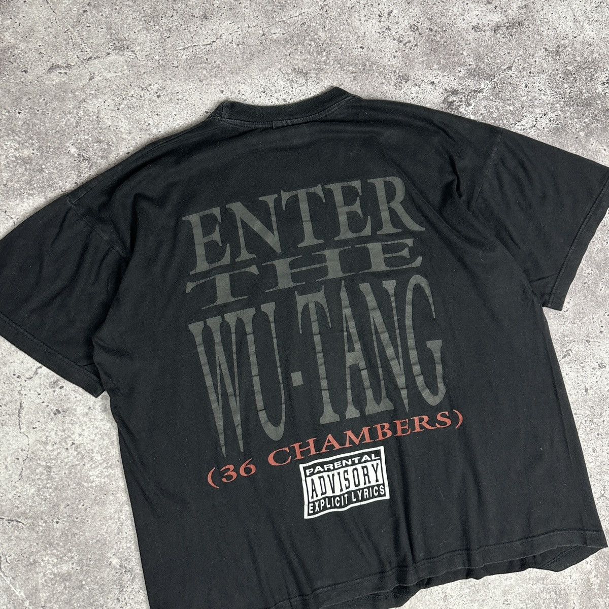 Vintage 90s Enter the Wu-Tang Clan 36 chambers tee rap og